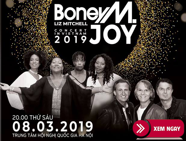 Bán vé Liveshow Boney M and Joy In Vietnam