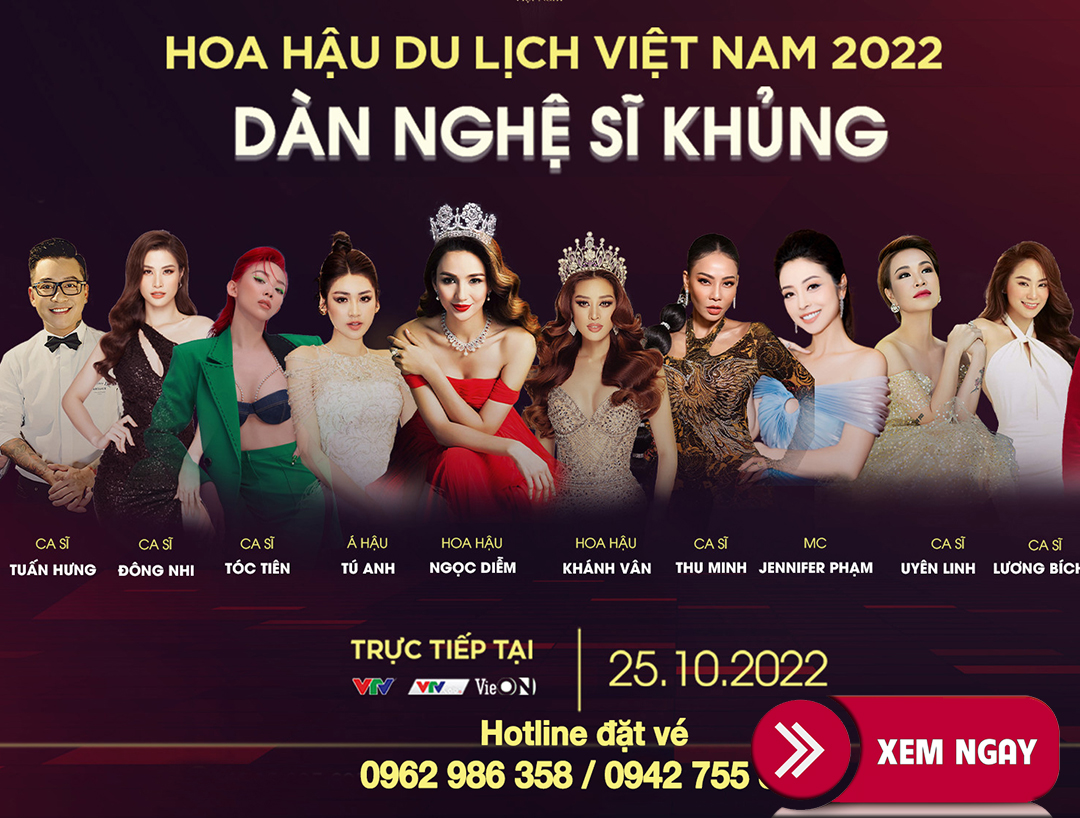 Bán Vé Hoa Hậu du lịch Việt Nam 25/10/2022