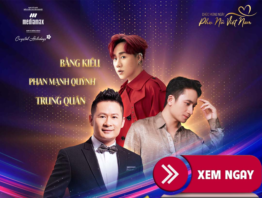 Bán Vé Đêm Nhạc Liveshow Phiêu Lãng 1 – Tình Khúc Cho Em – Bằng Kiều, Phan Mạnh Quỳnh, Trung Quân Idol ngày 20/10/2024 tại Hà Nội – Vé Đẹp Từ Ban Tổ Chức